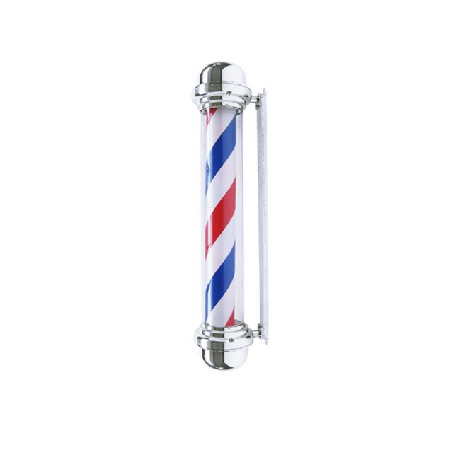 Sigla Luminoasa Rotativa Salon Frizerie Barber Pole 90cm