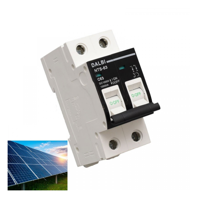Siguranta Bipolara MCB Protectie Circuit Fotovoltaic DC 1000V 2P 63A 16G005 XXM