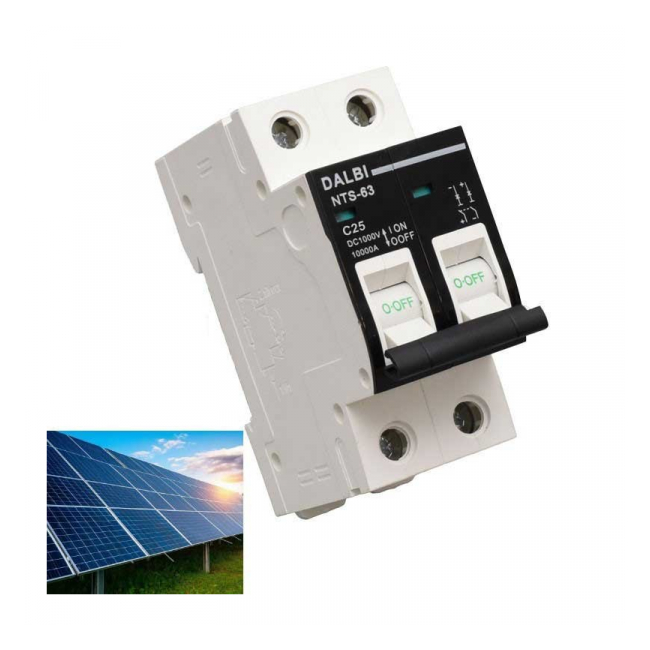 Siguranta MCB de Circuit Fotovoltaic DC 1000V 2P 25A 16G006 XXM