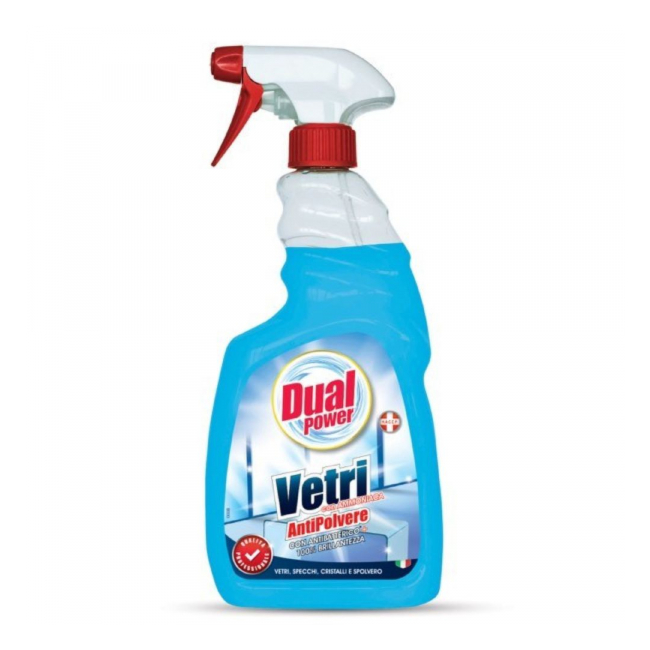 Solutie Geamuri Spray Dual Power 750ml Anti Praf DCN48483