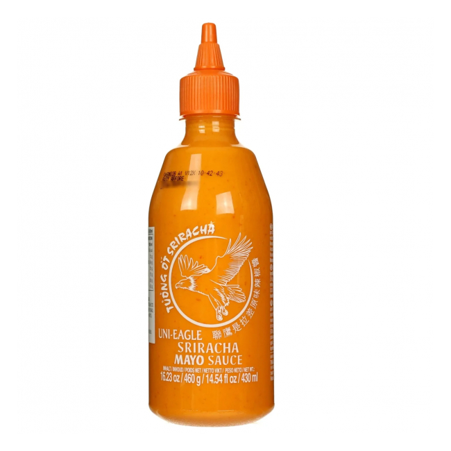 Sos Chili Sriracha Mayo cu Maioneza Vegana Uni Eagle 460g MLL