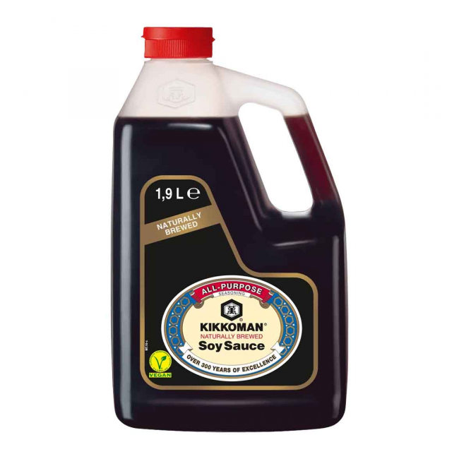 Sos de soia Natural Gluten Free NL Kikkoman 1.9L MLL