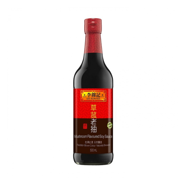 Sos soia cu aroma ciuperci Lee Kum Kee LKK 500ml MLL