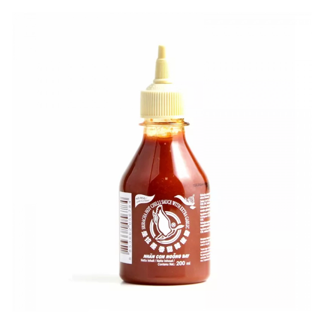 Sos Sriracha Extra Usturoi Flying Goose 200ml SNM