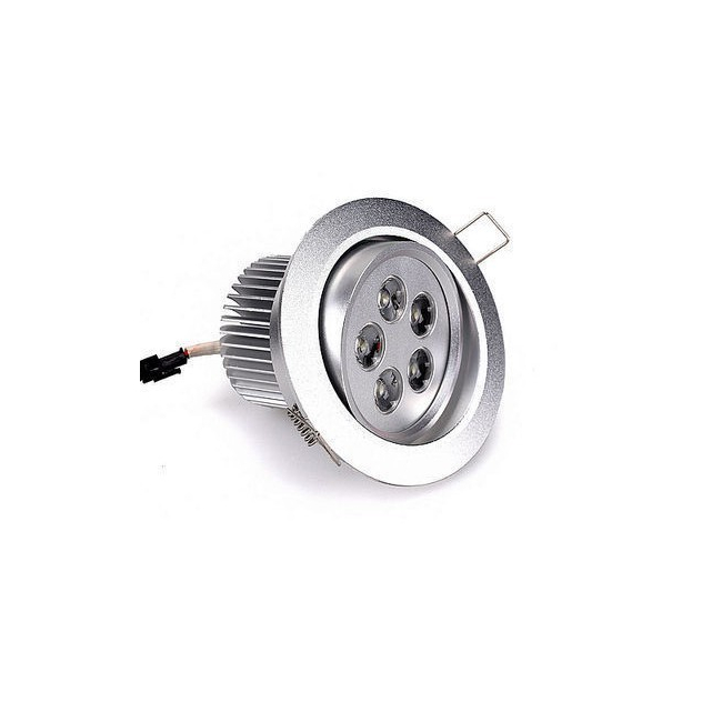 Spot Incastrabil cu 5 LED de 1W Lumina Alba 220V