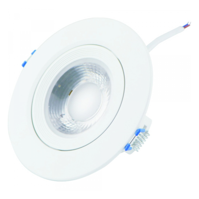 Spot LED COB Rotund alb 118x53mm 9W=160W 6500K lumina rece SPN7356