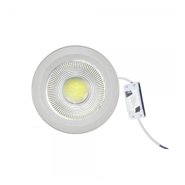 Spot LED Incastrabil 10W Rotund 16cm 220V Alb Rece