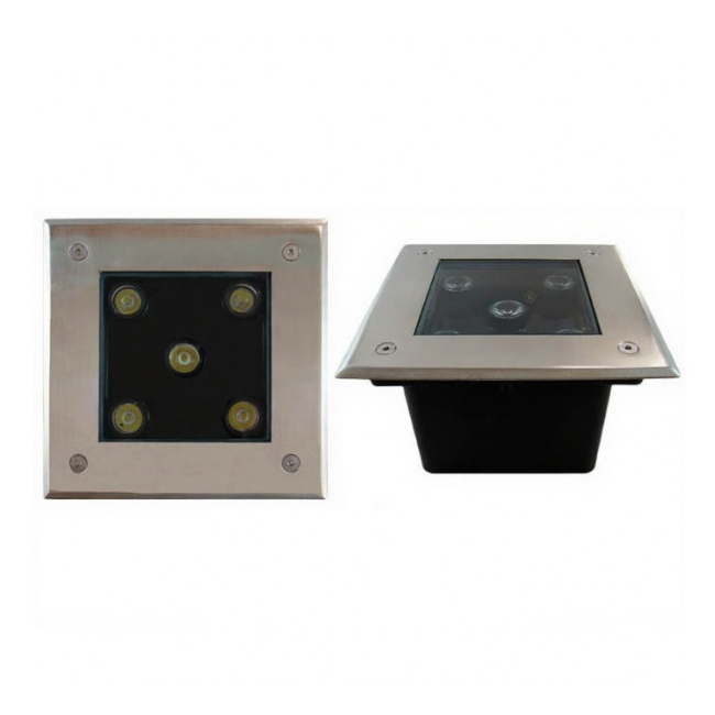 Spot LED Pavaj 5W 6400K 150×150 (int 132×132) IP65 MNR3075