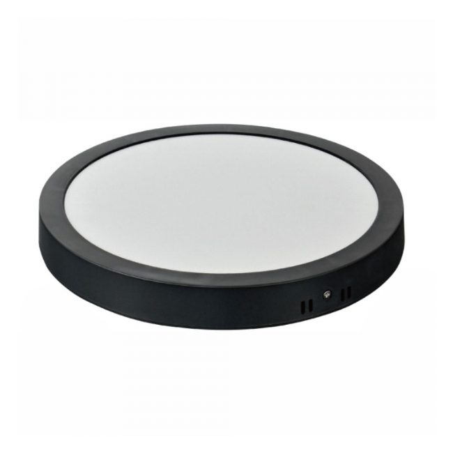 Spot LED Rotund Sole rama neagra 300x35mm 36W 4100k lumina neutra SPN SPN7712CN