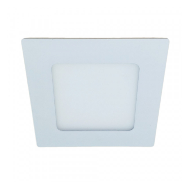 Spot LED Slim Patrat 120x120mm 6W=40W 2700K lumina calda SPN7347