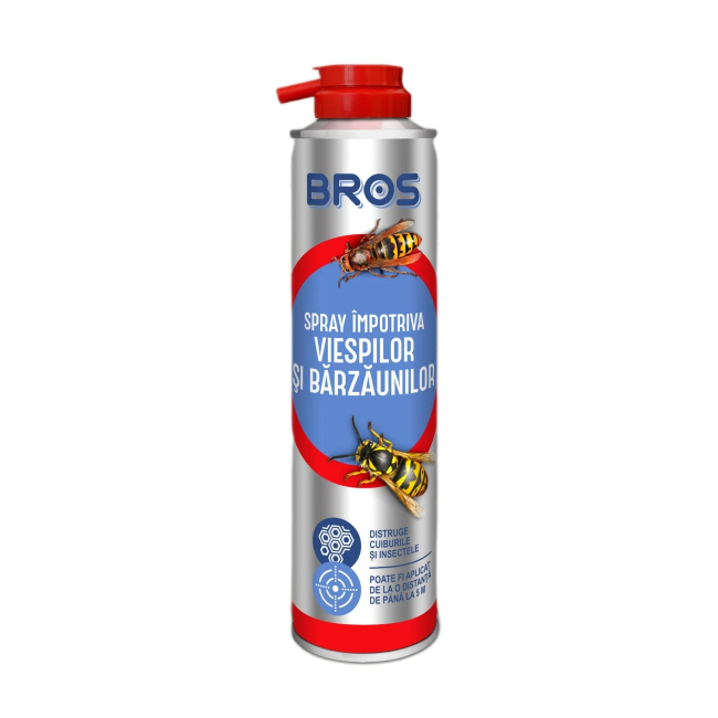 Spray extinctor antiviespi si barzauni Bros eficienta 6m 300ml DNC47254