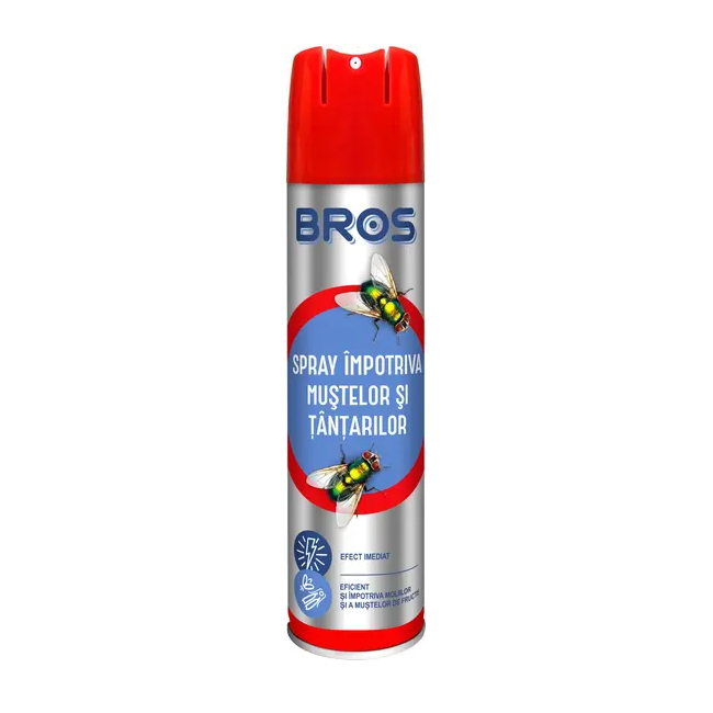 Spray impotriva insectelor zburatoare si taratoare Bros DNC18621