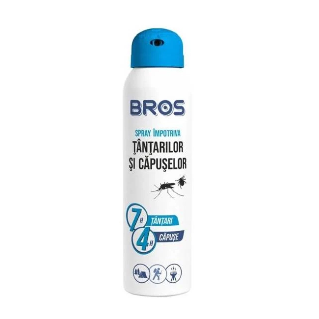 Spray impotriva tantarilor si capuselor 90ml Bros DNC18618