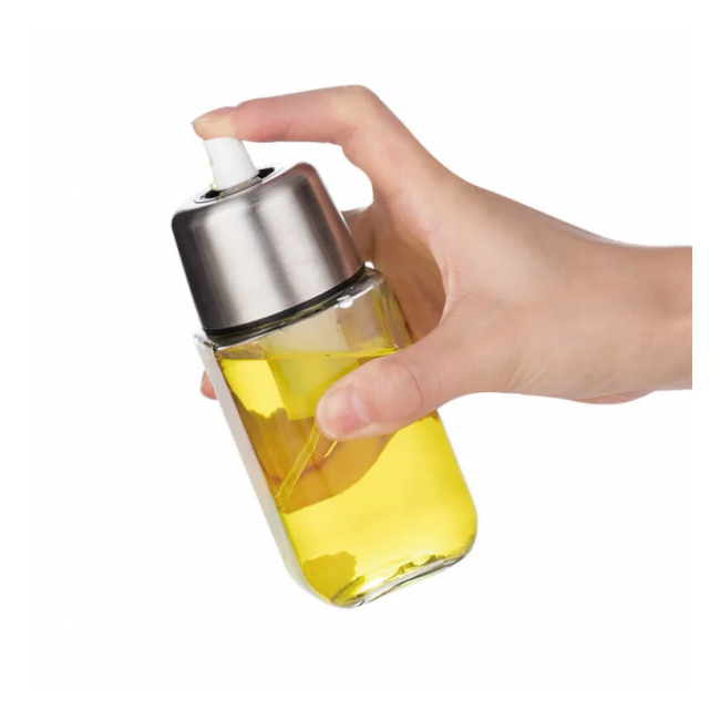 Spray Recipient din Sticla Pulverizare cu Presiune Ulei Otet 180ml A510