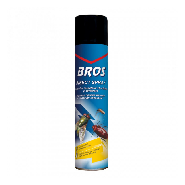 Spray universal impotriva insectelor zburatoare si taratoare 400ml Bros DNC18625