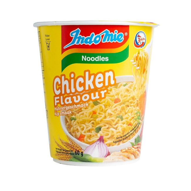 Supa Instant Asiatica Noodles de Pui Indomie 60g MLL