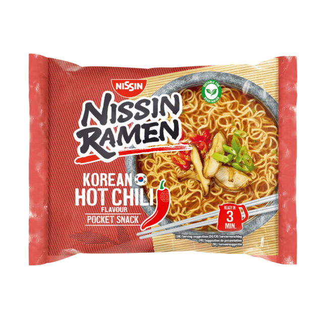 Supa Instant Asiatica Noodles Iute Korean Nissin 65.2g MLL