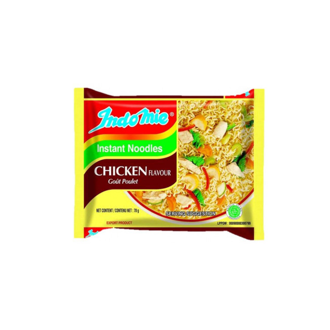 Supa Instant Asiatica Noodles Pui Kad Indomie 70g MLL