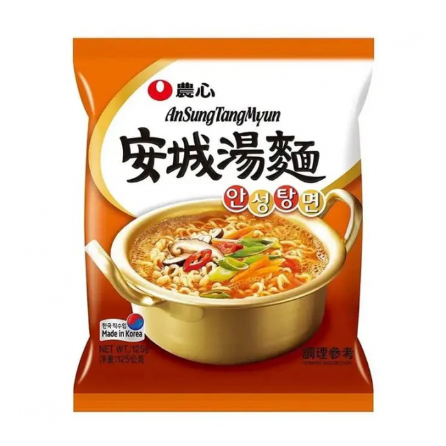 Supa Instant Noodles Ansung Iute Nongsing 125g MLL