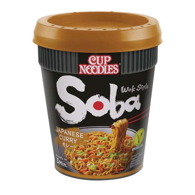 Supa Instant Soba cu aroma de curry in stil japonez 90g MLL