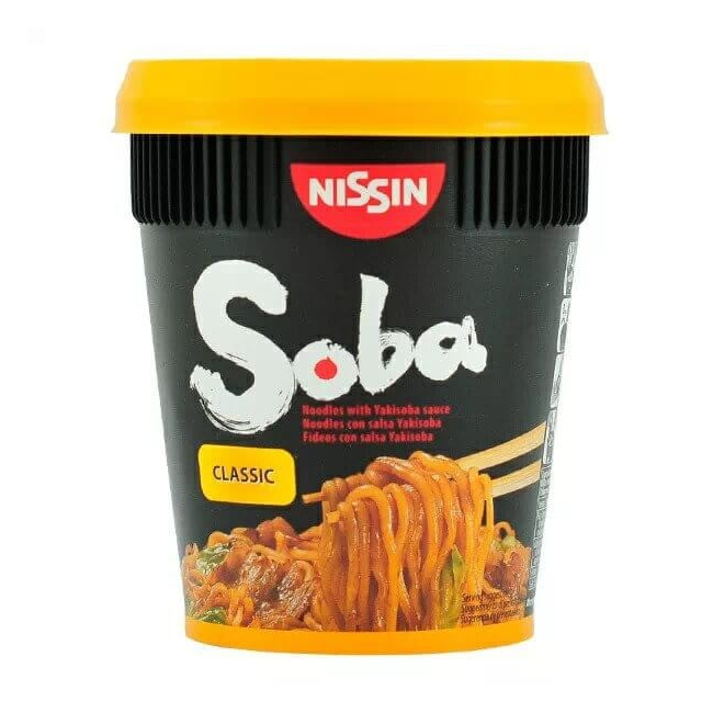 Supa Instant Soba in stil asiatic cu gust clasic si sos de yakisoba 90g MLL