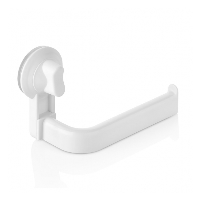 Suport pentru hartie igienica montaj cu ventuza plastic Qlux L00723 JGR