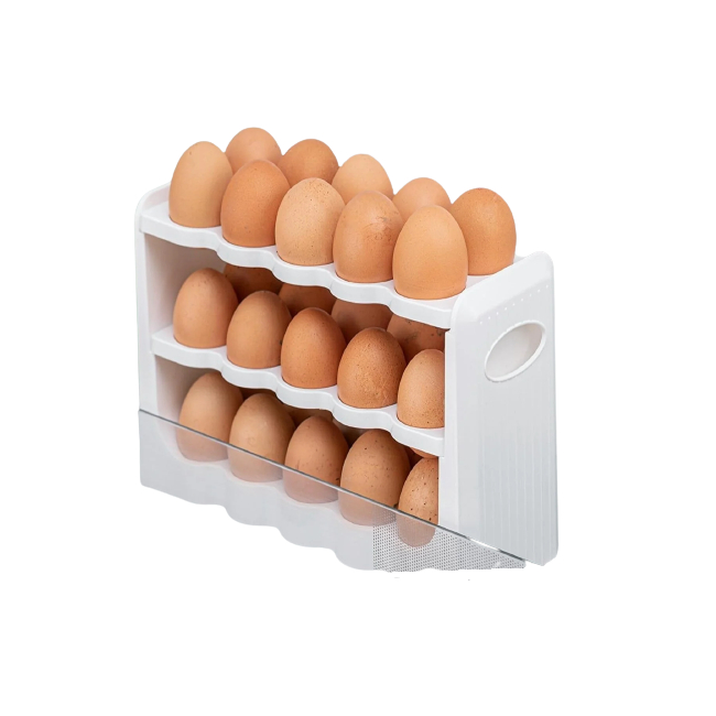 Suport Plastic 30 Oua pentru Usa Frigider Foly EggyBox BNM4016 DNC51400