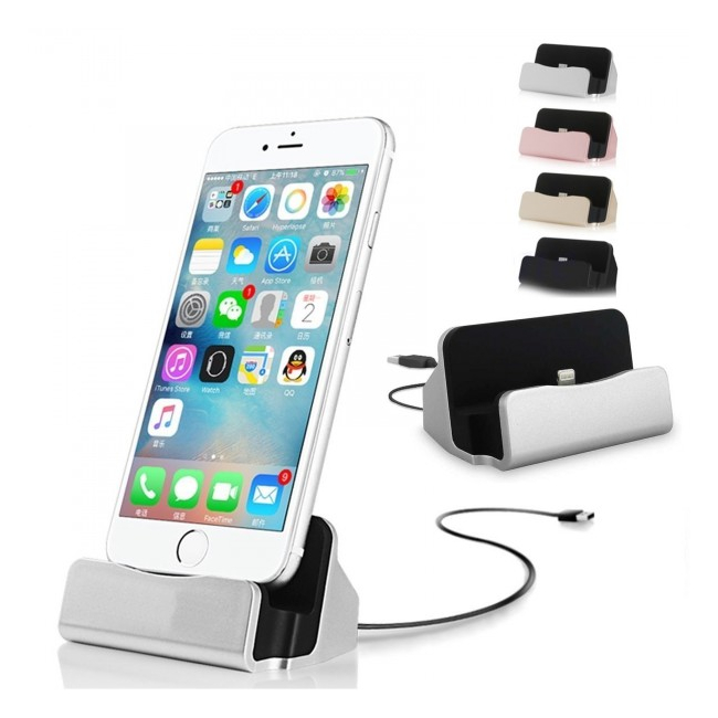 Suport Stand Dock de Birou Incarcare Telefon Mufa Lightning