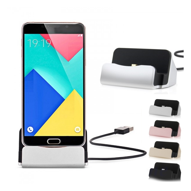 Suport Stand Dock de Birou Incarcare Telefon  Mufa MicroUSB