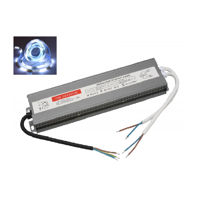 Sursa Alimentare 24V 500W 20.8A Slim EX IP67 7E074 XXM
