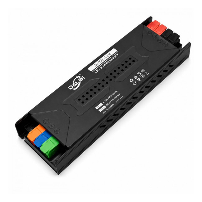 Sursa Alimentare LED 12V 300W 25A Slim Conectare Rapida Push-In DALBI 7E096 XXM