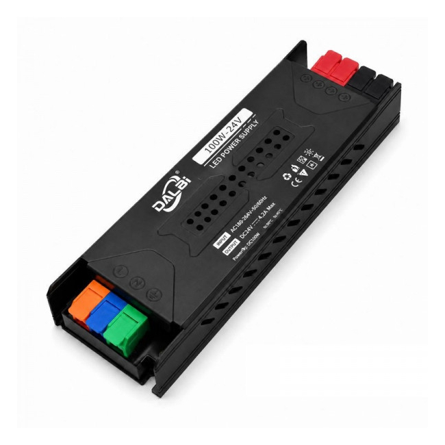 Sursa Alimentare LED 24V 100W 4.2A Slim Conectare Rapida Push-In DALBI 7E103 XXM