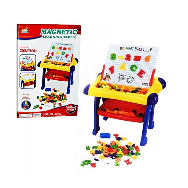 Tabla Magnetica Educativa Copii 3in1 cu Cifre si Alfabet QJ5593