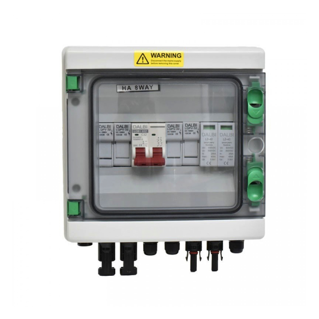 Tablou Protectie Sisteme Fotovoltaice 2 String 500VDC HA8 5A048 XXM