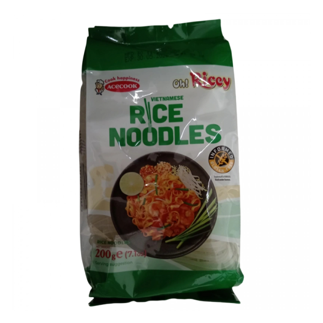 Taitei Asiatici din Orez OR Acecook Oh Ricey 200g MLL