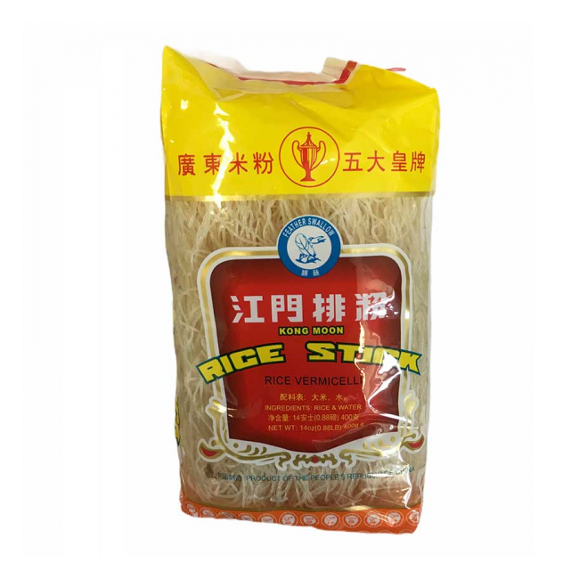 Taitei Fini Fidea din Orez Kong Moon Rice Vermicelli Sticks China KM 400g MLL