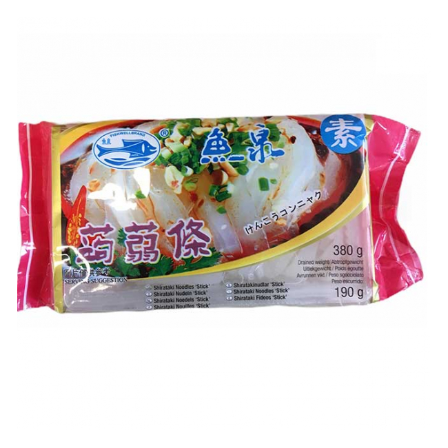 Taitei Lati Konjac Shirataki Noodles Fishwellbrand 190/380g  MLL