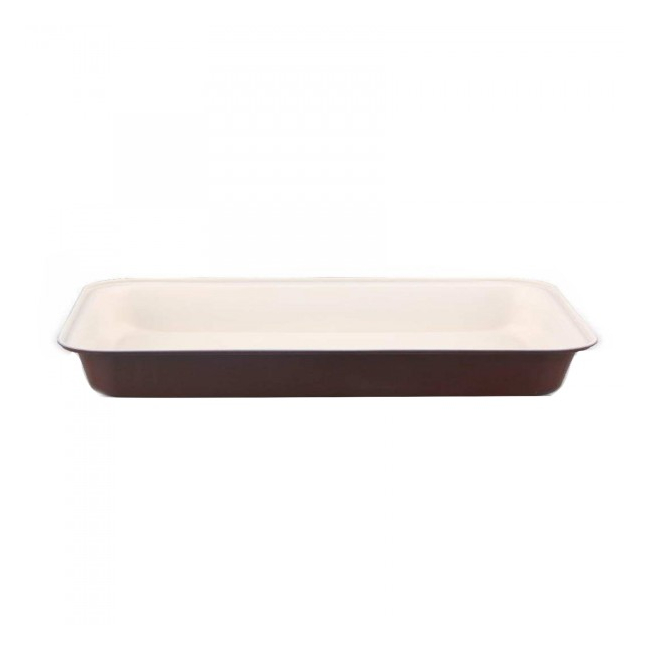 Tava cu interior Ceramic 35.5x24x4cm Bergner BG5492