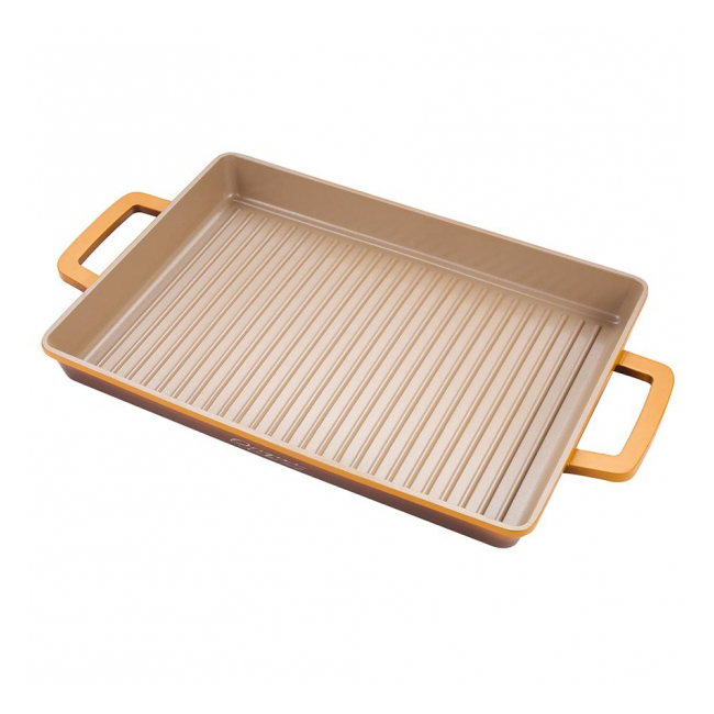 Tava gratar aluminiu turnat 36x26.4x4cm Heinner HR-BJK-G36 DNC60576