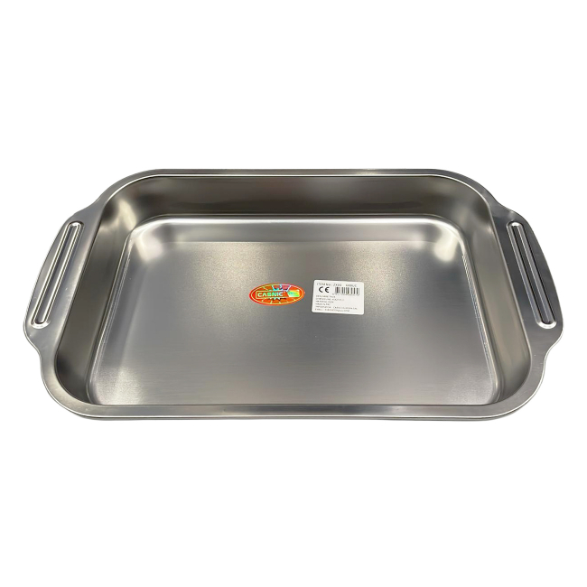 Tava Inox 45x27x5.5cm Casnic ZX03 52807