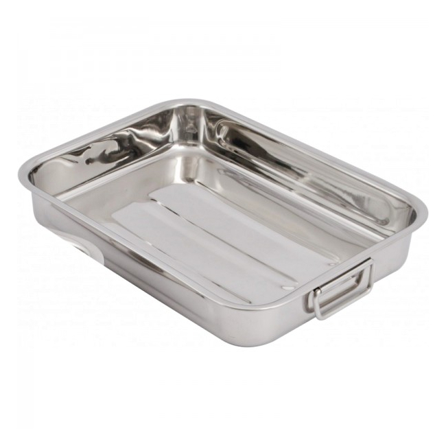 Tava pentru cuptor din inox 45x35.5x5.5cm ILP45 JU