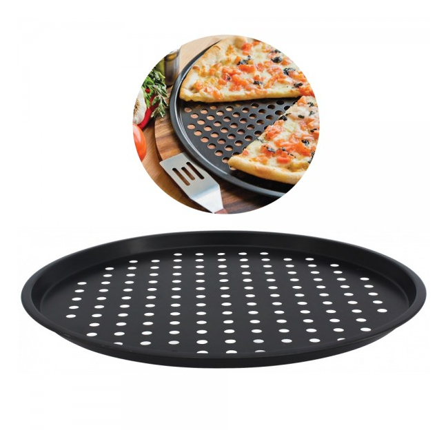 Tava Rotunda Forma de Copt Pizza 33cm Sapir SP1223P R51223E