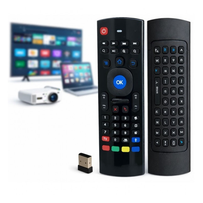 Telecomanda Universala Air Fly Mouse MX-3 Comanda Vocala Wireless 13D020 XXM