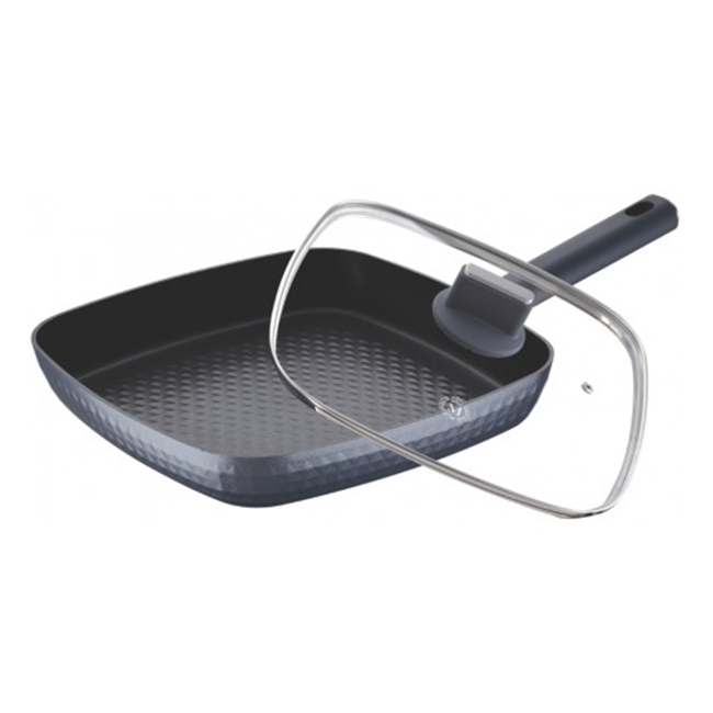 Tigaie Grill cu Capac 28cm Meisterklasse MK103828