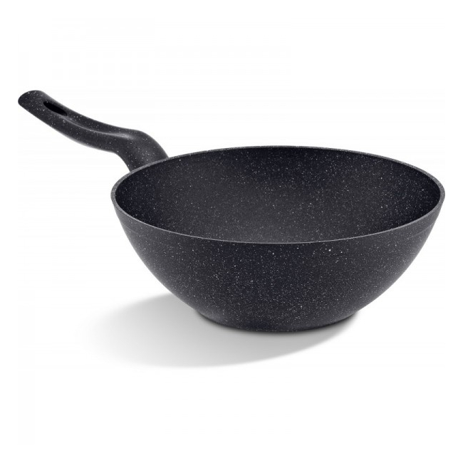 Tigaie Wok Aluminiu Interior Granit 24cm Bonera GRNT2601 JU