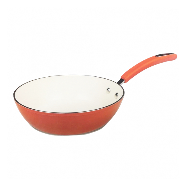 Tigaie Wok din Aluminiu cu interior Ceramic 24cm HouseWares ZPNS125