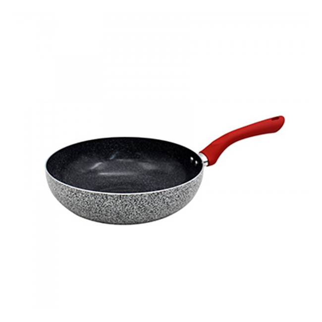 Tigaie Wok din Aluminiu, Marmorata, 26x7cm Zephyr Z1320NM26