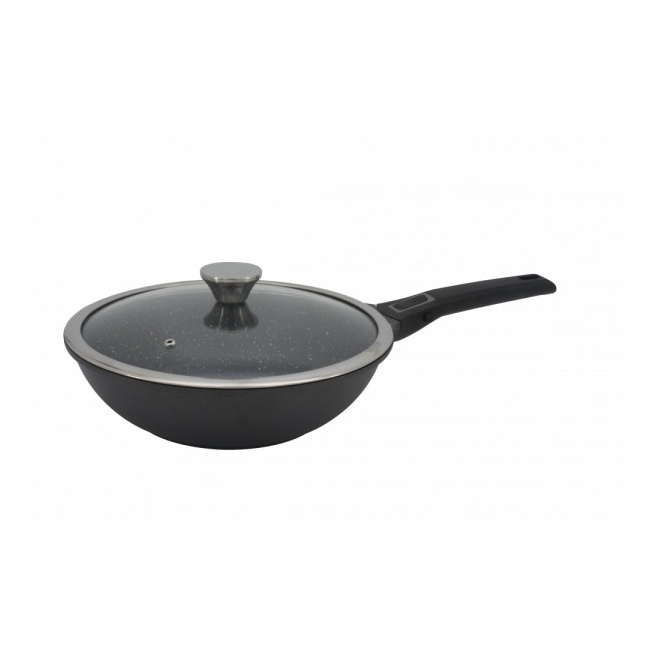 Tigaie Wok Marmorata Maner Detasabil 28x8cm Bohmann BH173028WK