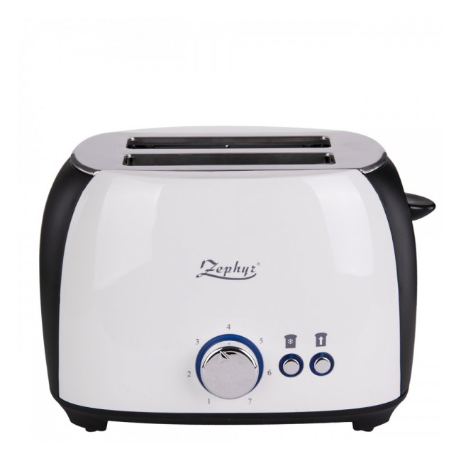 Toaster Prajitor Paine 2 felii Functie Defrost 800W Zephyr Z1440X