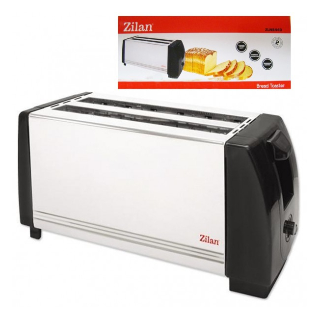 Toaster Prajitor Paine Dublu  1300W Zilan ZLN8440